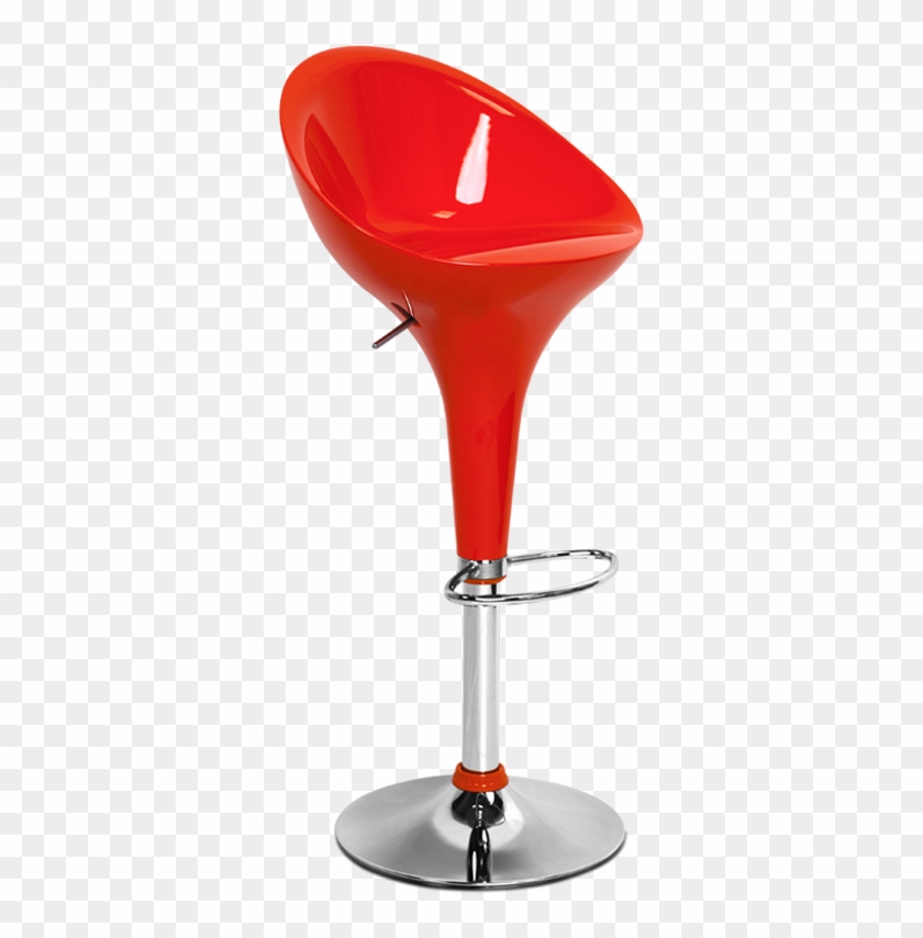 Bar Chair Carmen - Red Bar Chair Png Clipart #2019195