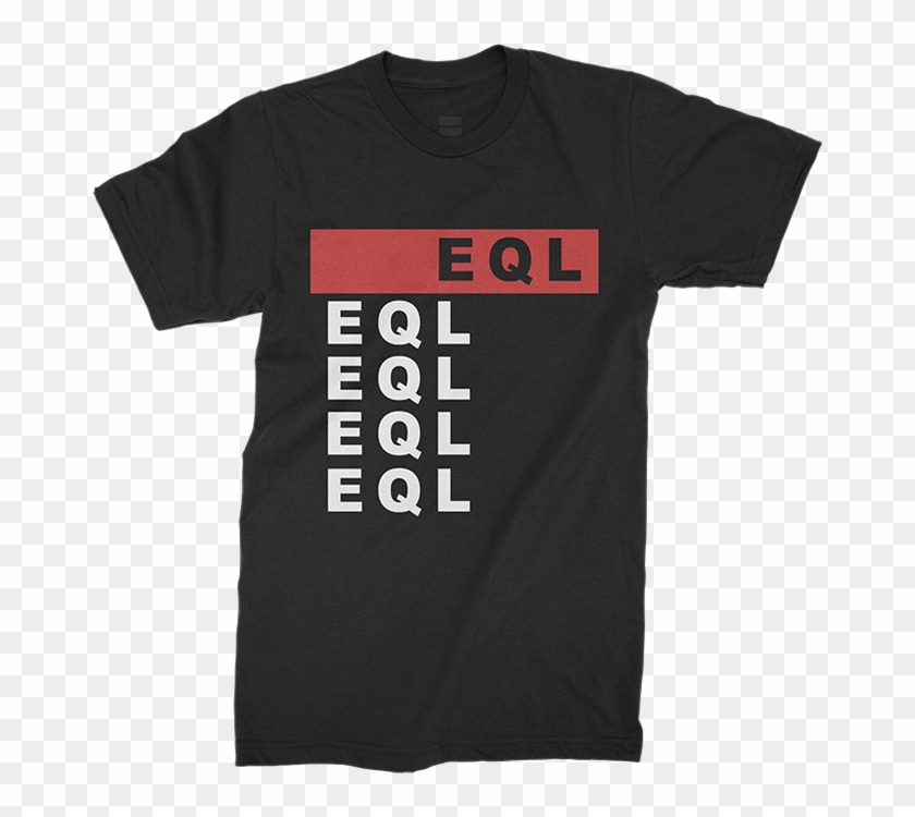 Red Bar Eql Tee - Only Walls We Build Are Walls Clipart #2019239