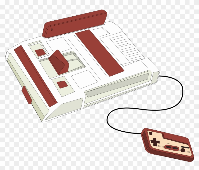 This Free Icons Png Design Of Retro Gaming Console - Retro Console Clipart Transparent Png