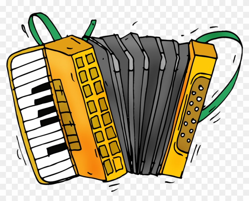 Accordion - Musical Keyboard Clipart