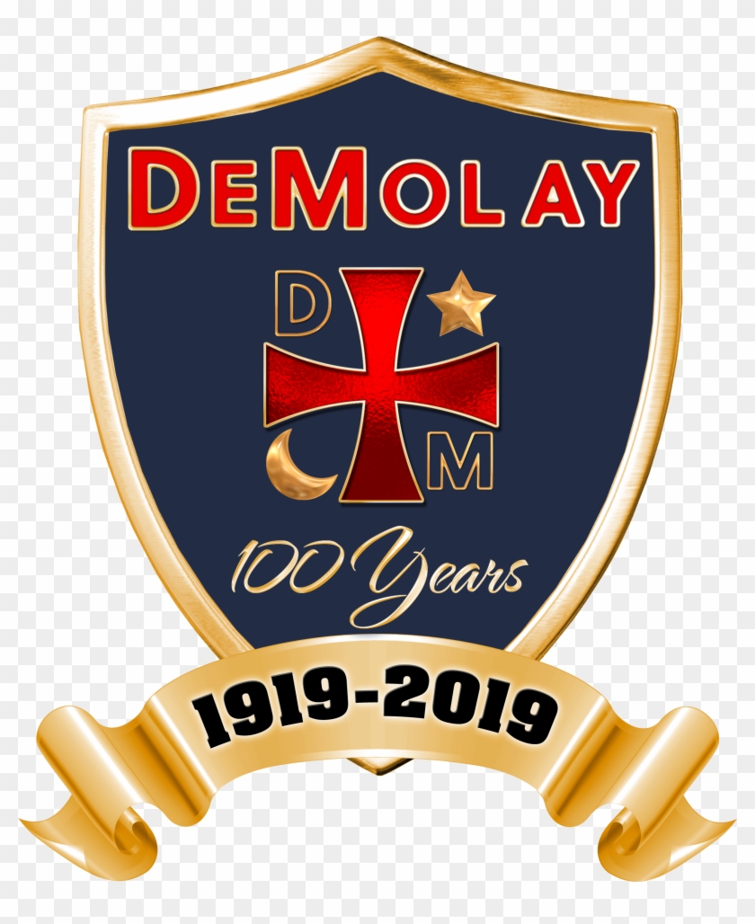Demolay 100 Years Logo Clipart