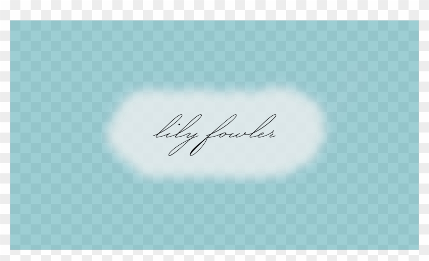 A Banner For Lily's Youtube - Calligraphy Clipart #2019851