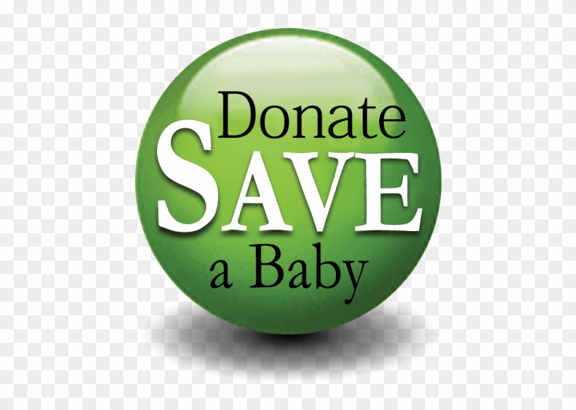 Save A Baby - Circle Clipart