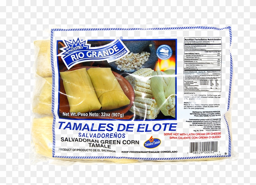 Rg Tamales - Tamales De Elote Calories Clipart #2020371
