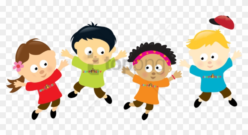 Free Png Download Children Jumping Png Png Images Background - Summer Children Clipart #2020521
