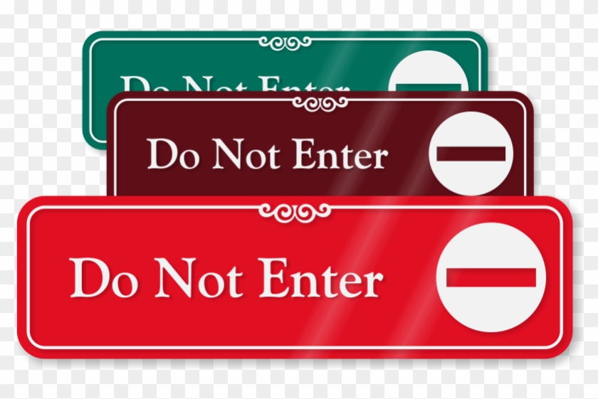 Do Not Sign Png - No Soliciting Do Not Knock Clipart