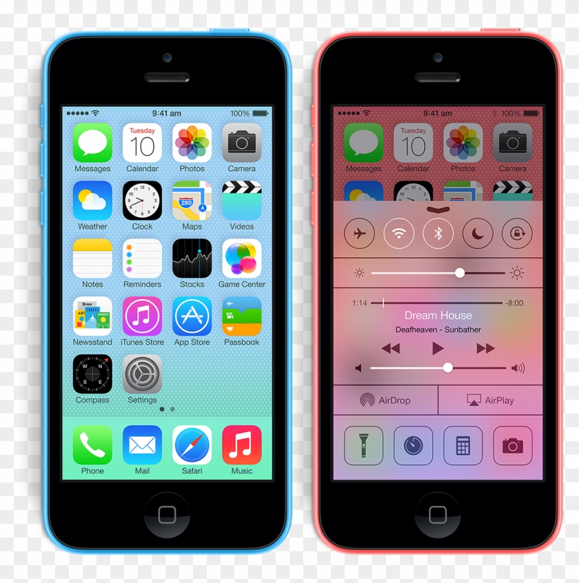 Iphone 5c Ios - Ios 7 Iphone 5c Clipart #2020701