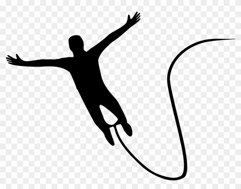Bungee Jumping Cliparts - Bungy Jump Clip Art - Png Download