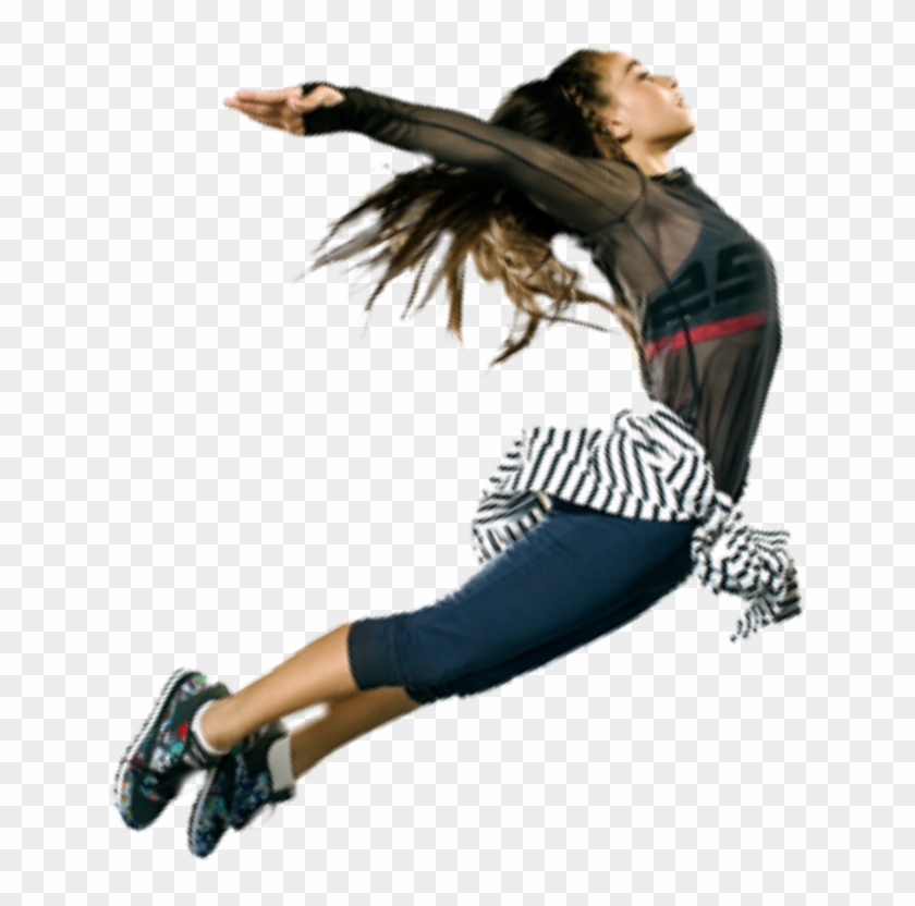 Ftestickers Woman Jump Levitation Clipart