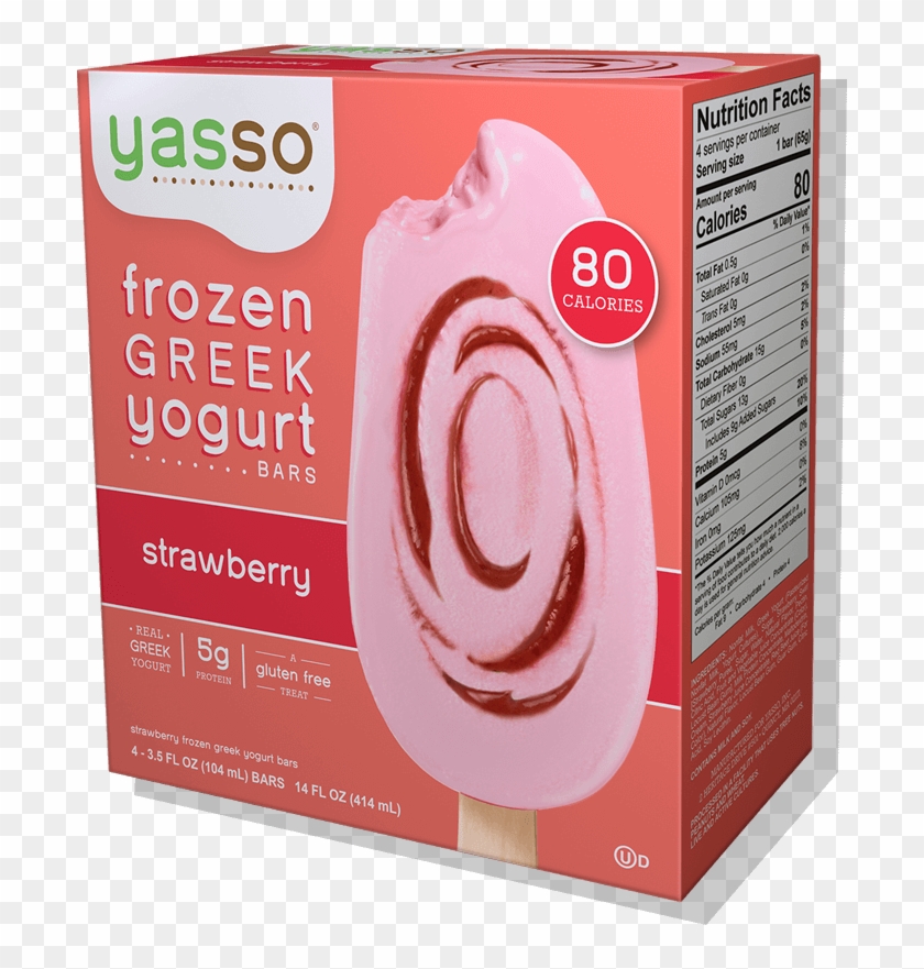 Strawberry Ice Cream Just Got The Pink Slip - Yasso Sea Salt Caramel Bars Clipart