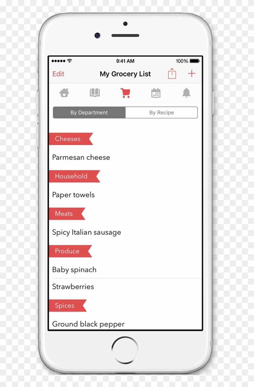 Iphone 6 Png No Background - Iphone Clipart