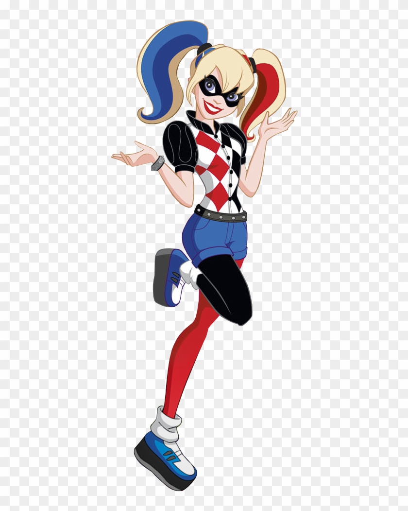 447 X 994 13 0 - Harley Quinn Dc Hero Girl Clipart #2021864