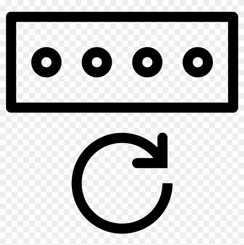 Password Reset Icon - Re Enter Password Icon Clipart