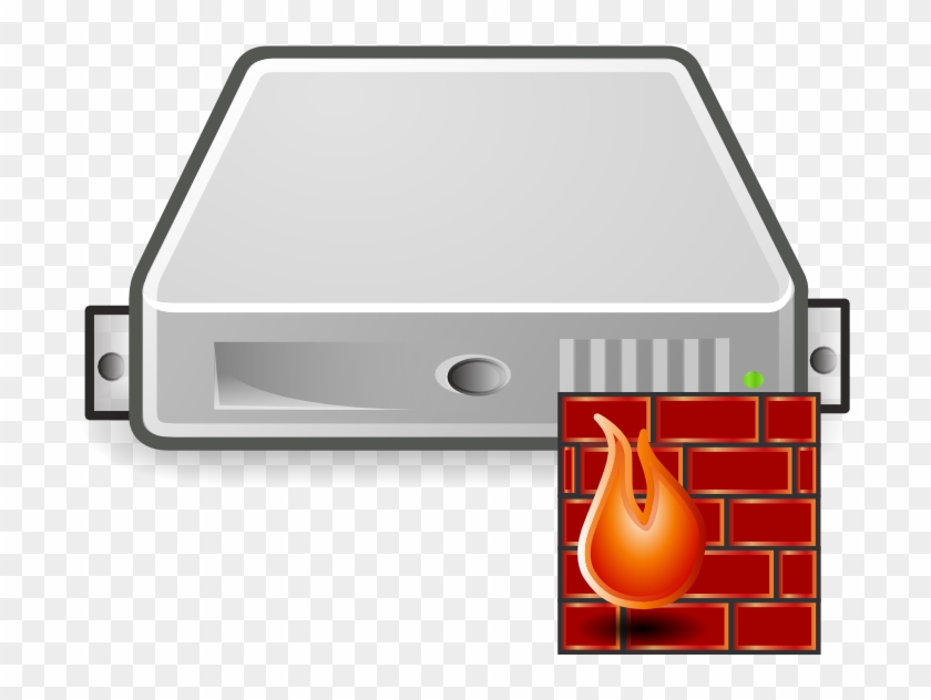 Server Icon Png Transparent , Png Download - Firewall Icon Png Clipart #2022111