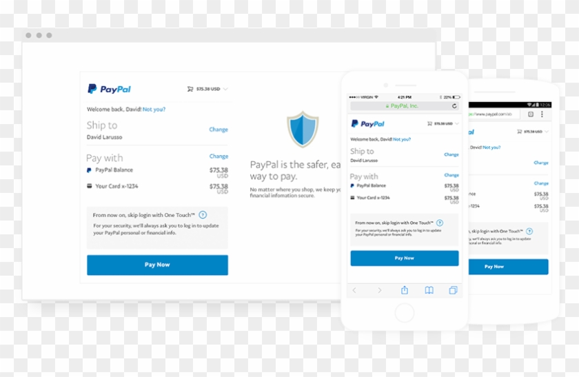 Here's What Your Customers Will See - Paypal Platform Clipart
