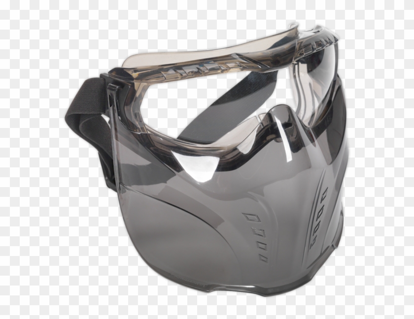 Ssp76 Sealey Safety Goggles With Detachable Face Shield - Safety Goggle Face Shield Clipart #2022760
