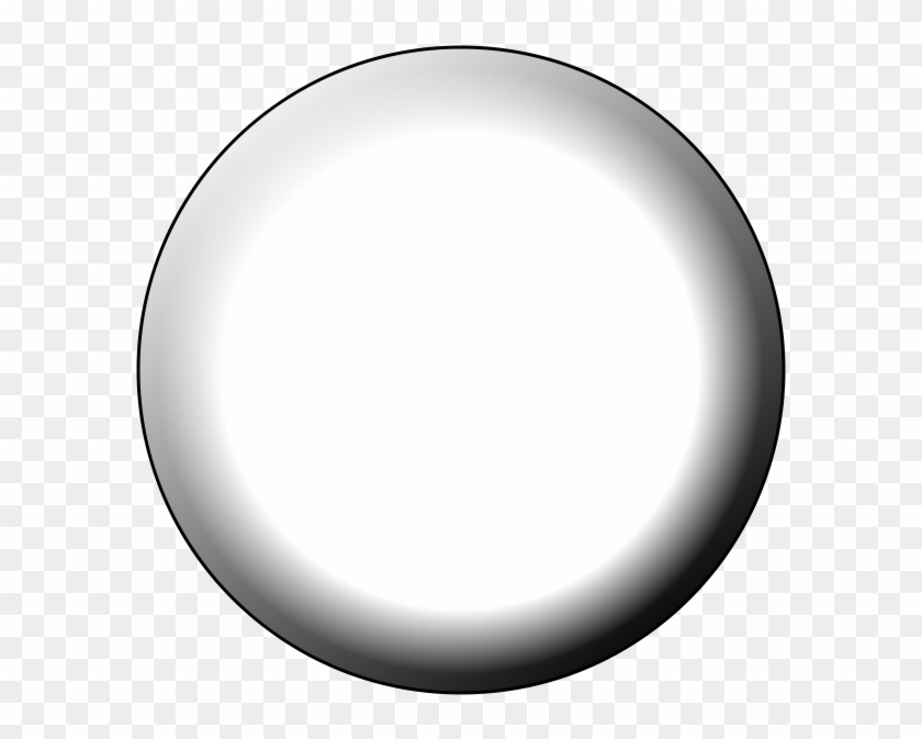 White Button Free Png Images - Button Circle White Png Clipart #2022924