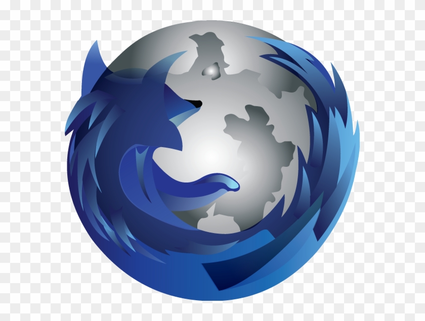 Blue Firefox Icon Png Clipart
