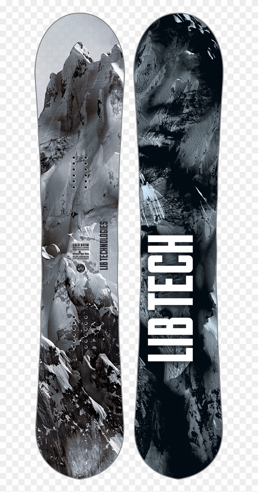Snowboard Png Photo - Lib Tech Cold Brew Clipart #2023203