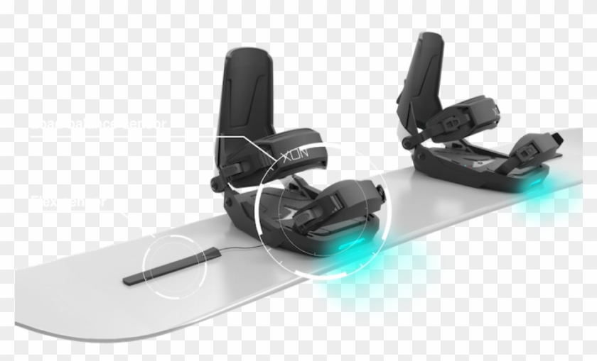 In Snowboarding, Two Flex Sensors That Are Attached - Xon Snow Clipart #2023516