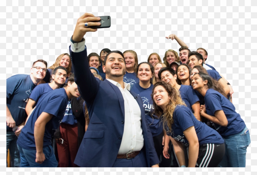 Intern Selfie Outline , Png Download - Social Group Clipart #2023722