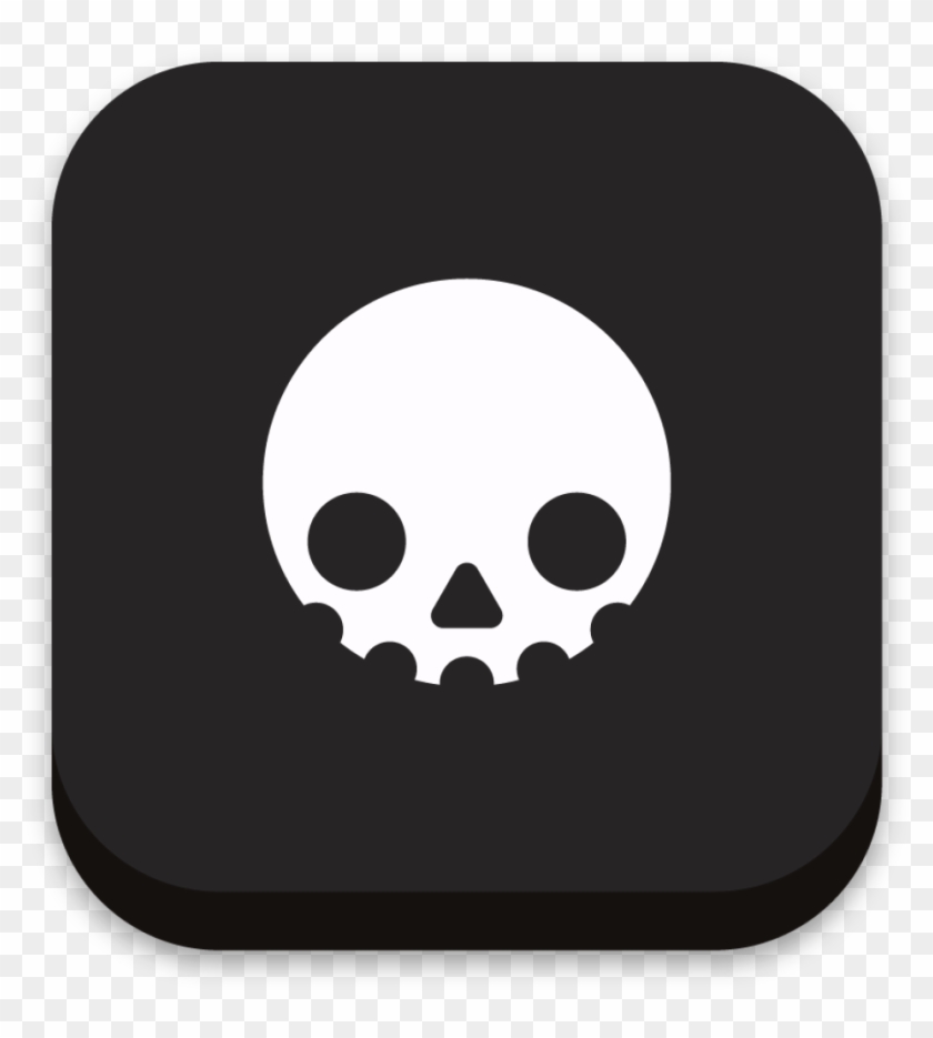 Bigger Skull Icon - Baikoh Clipart