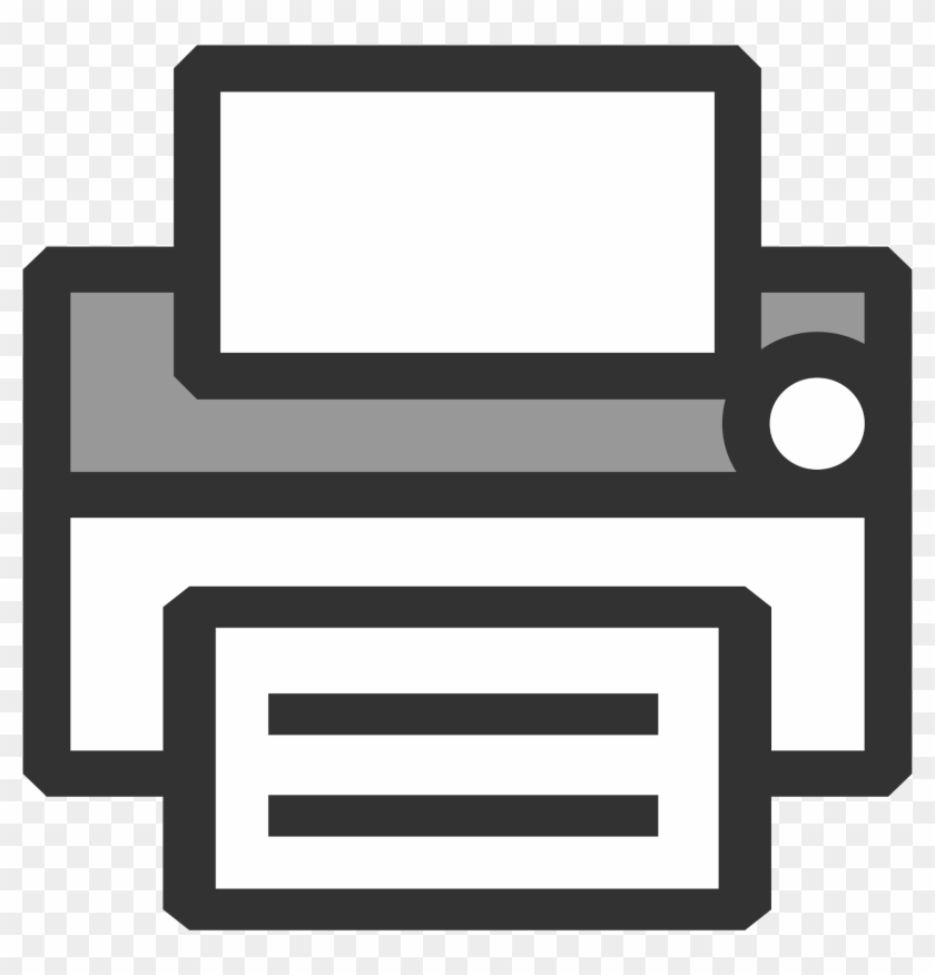 Clipart - Printer Icon - Photocopy Print Icon - Png Download #2023916