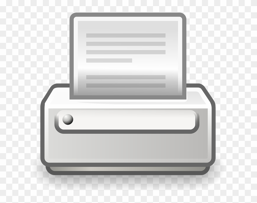 Printer, Print, Document, Printout, Peripherals, Device - Printer Svg Clipart