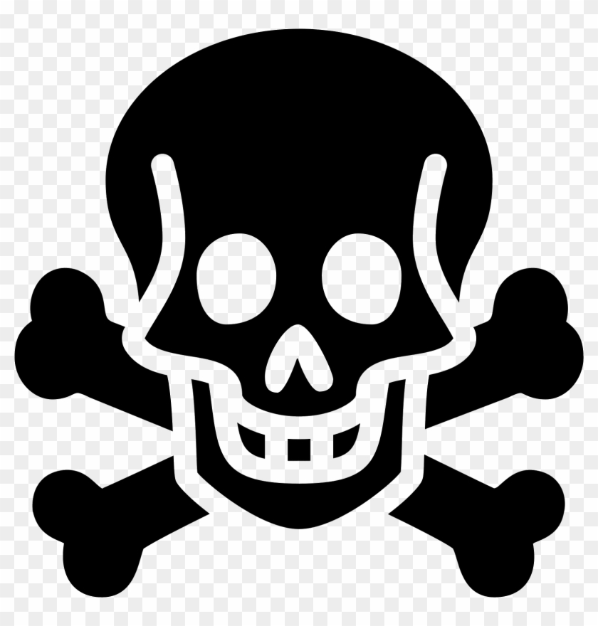 It Is An Icon Of A Skull The Two Bones In An X - Smok Anti Fake Code Novo Clipart #2024311