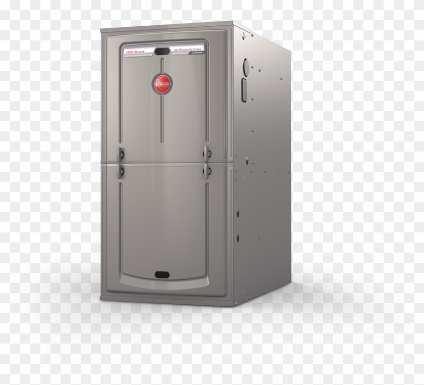 Rheem R98v High Efficiency Gas Furnace Angled Product - Shower Door Clipart