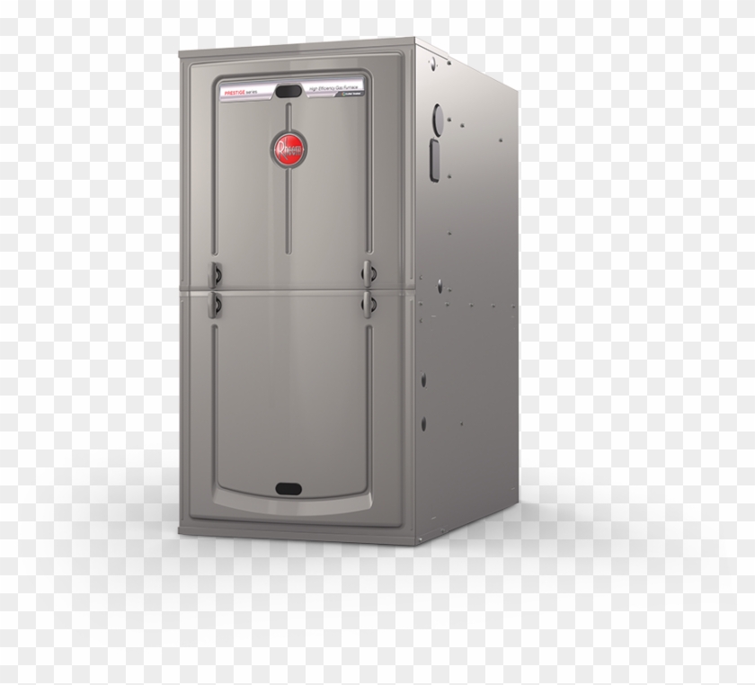 Rheem R98v High Efficiency Gas Furnace Angled Product - Shower Door Clipart #2024995