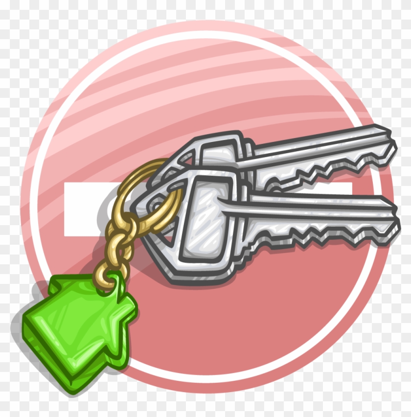 Keys To The House - Emblem Clipart
