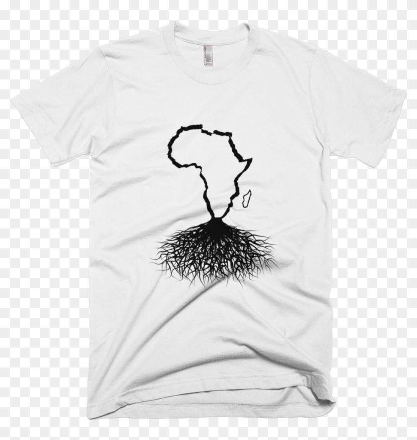 Black Outline Africa Roots - T-shirt Clipart