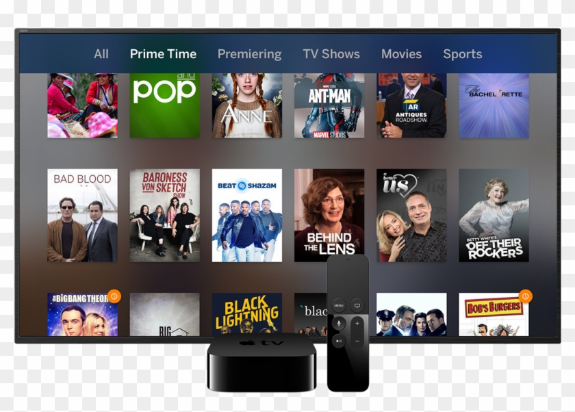 Discover Live Tv & Dvr Shows On Your Apple Tv Clipart