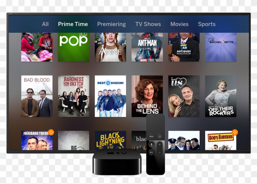 Discover Live Tv & Dvr Shows On Your Apple Tv Clipart #2025453