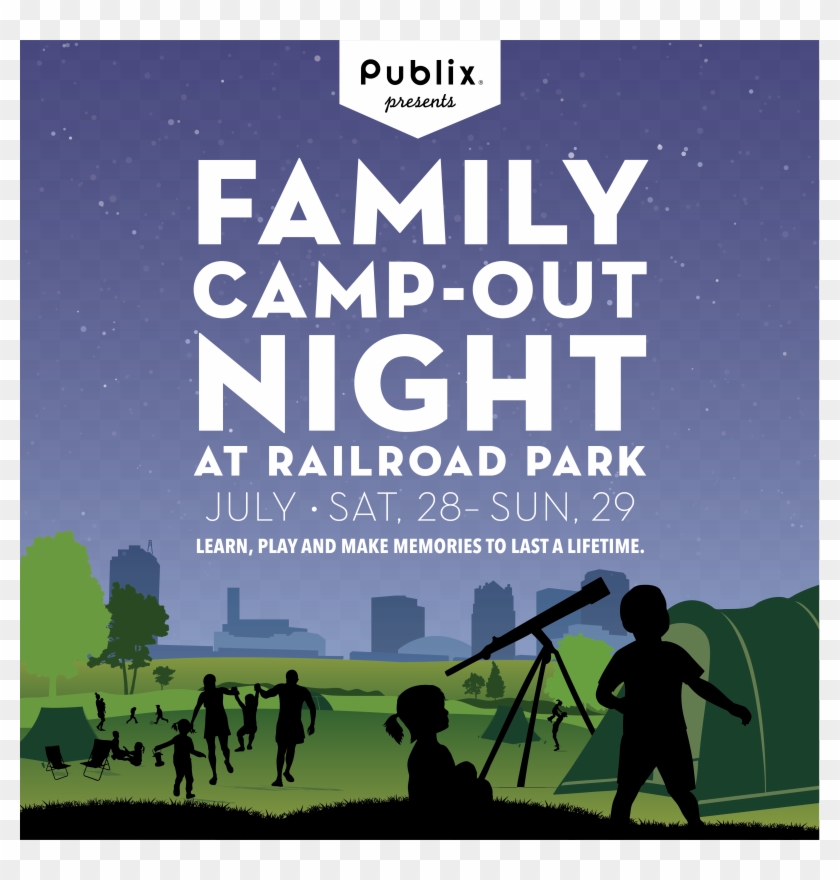 Publix Presents Family Camp-out Night - Publix Super Markets Clipart #2025665