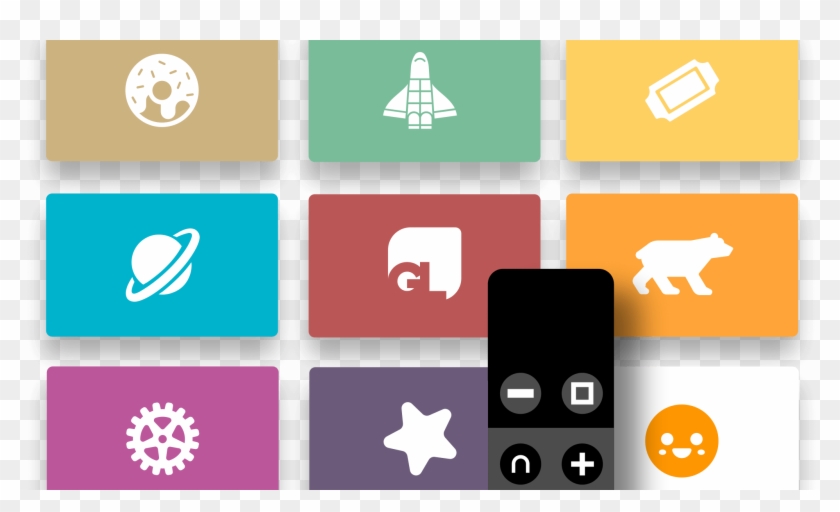 Creating An Apple Tvos Style App Icon Clipart #2025851