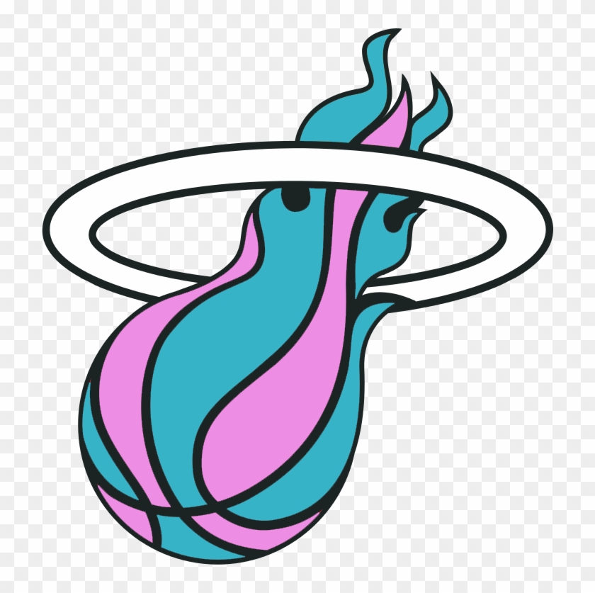 Full Size - Miami Heat Vice Logo Clipart