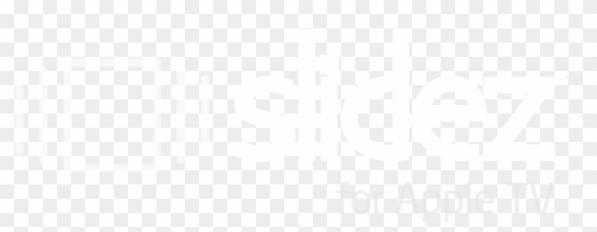 Slidez Turns Your Apple Tv Into A Beautiful Slideshow - Black-and-white Clipart