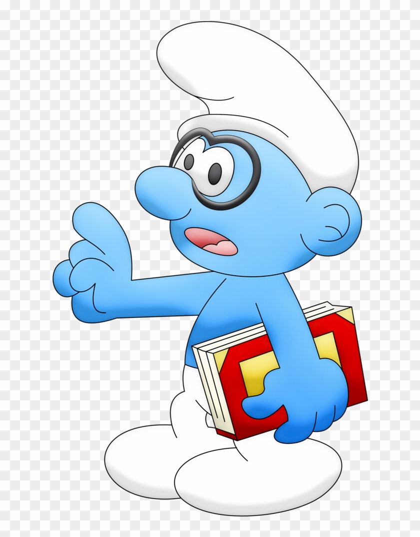 Mushrooms Clipart Smurfs - Genio Smurf - Png Download