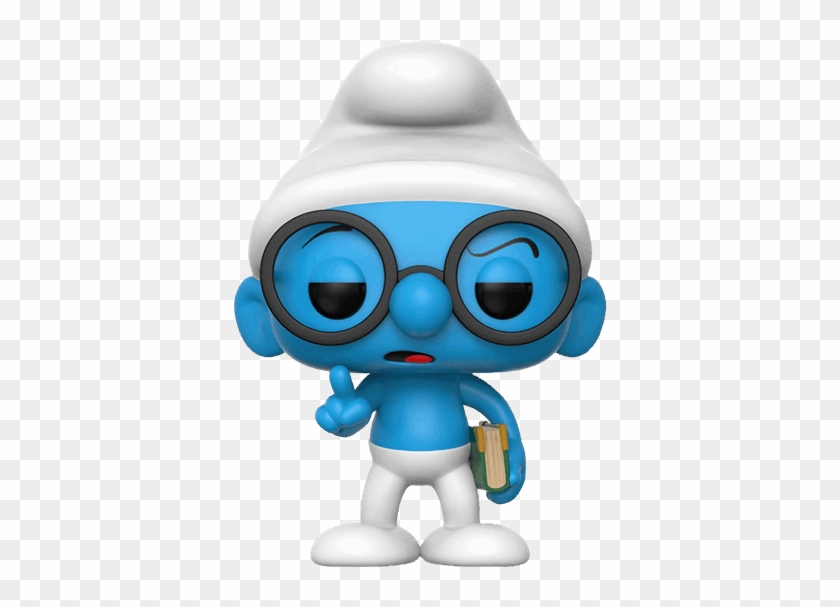 Brainy Smurf Pop Vinyl Figure Clipart