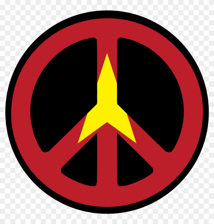 Peace Symbol Clip Art - Peace Symbol Vietnam - Png Download #2026678