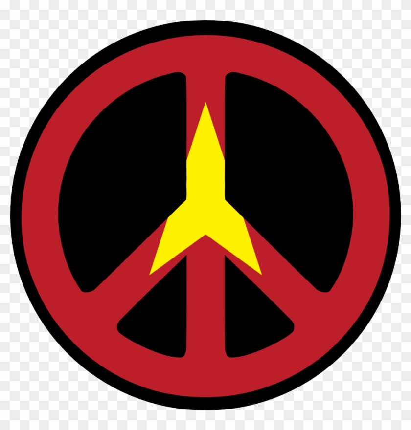 Peace Symbol Clip Art - Peace Symbol Vietnam - Png Download