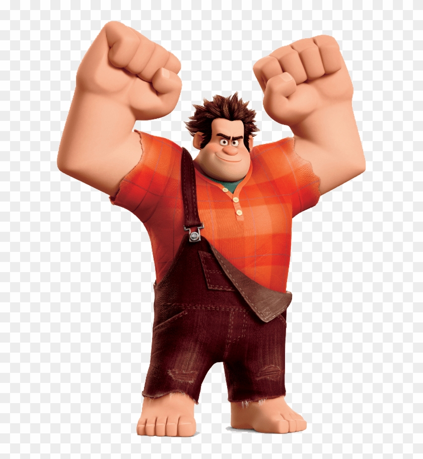 Ralph Fists In The Air - Ralph El Demoledor Disfraz Clipart #2026828