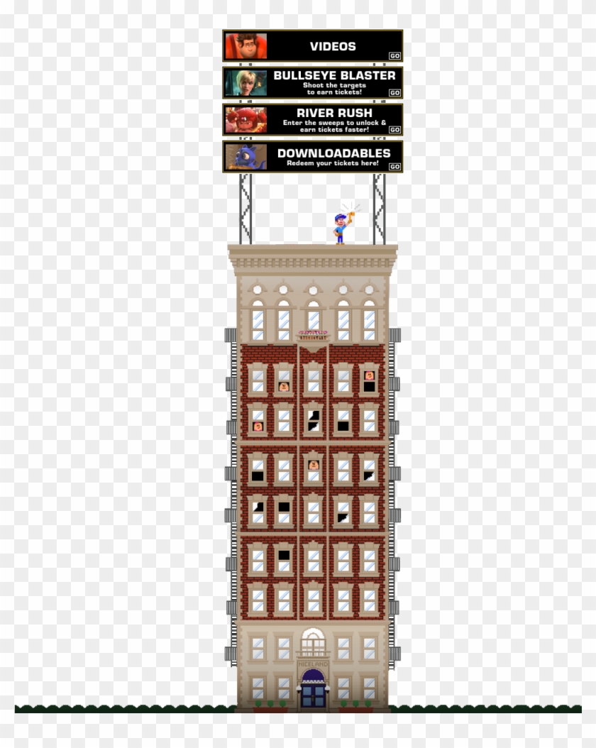 Wreck It Ralph Penthouse Clipart #2027277