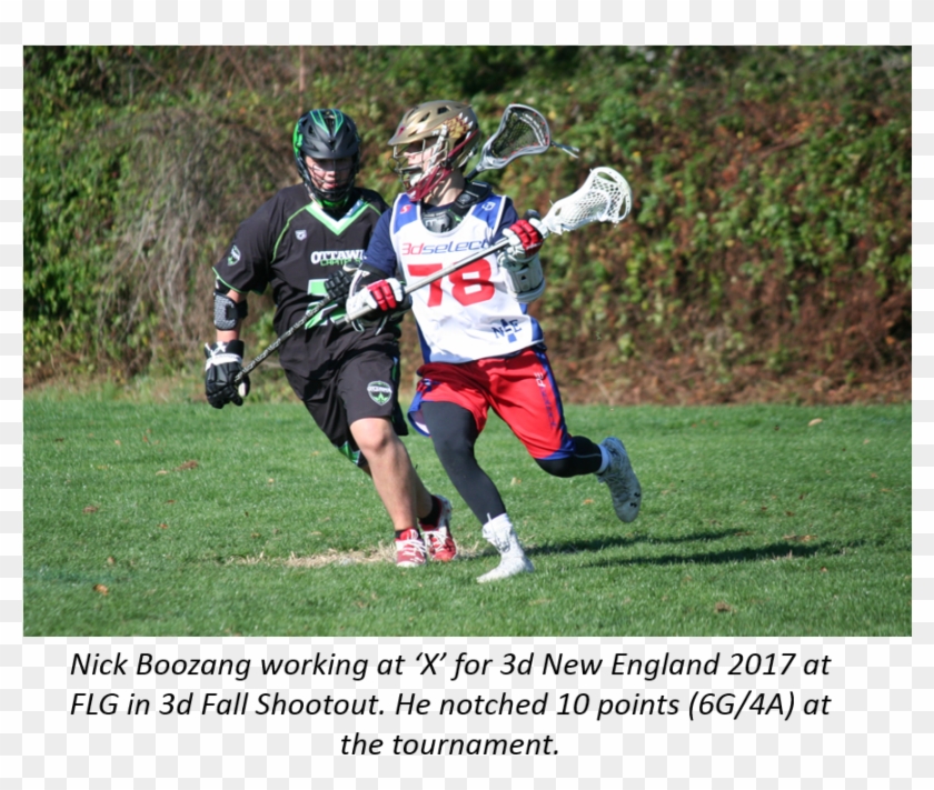 3d Nick Boozang - Field Lacrosse Clipart