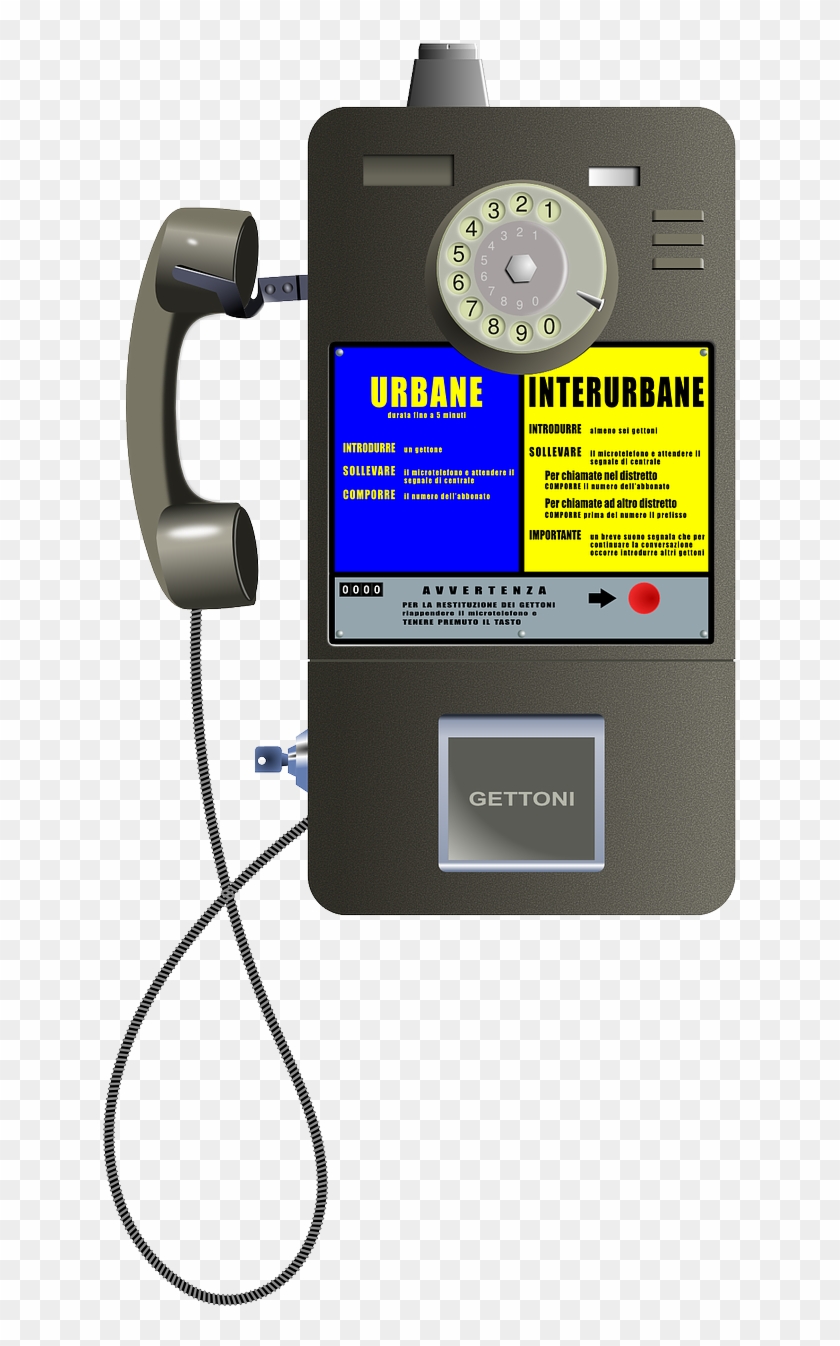 Public Telephone Clipart , Png - Payphone Transparent Png