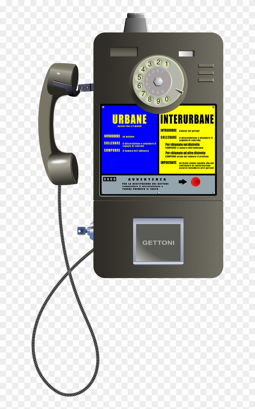 Public Telephone Clipart , Png - Payphone Transparent Png #2027881