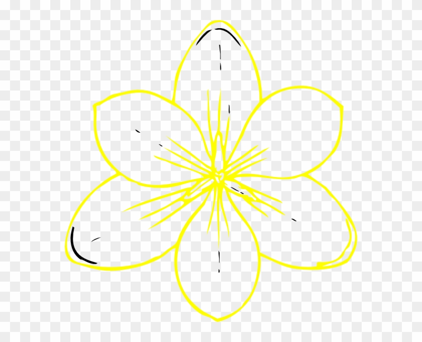 How To Set Use Floral Clipart - Yellow Flowers Vectors Png Transparent Png #2028422
