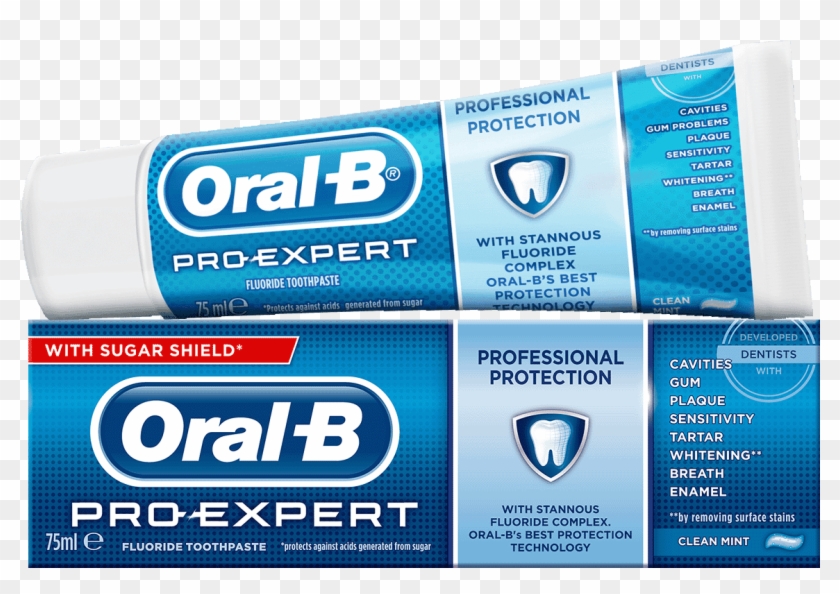 Oral B Pro Expert Professional Protection Toothpaste - Oral B Pro Expert Professional Protection Clipart #2028453
